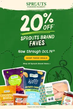 Preview of Sprouts weekly ads valid from 08.10.2025