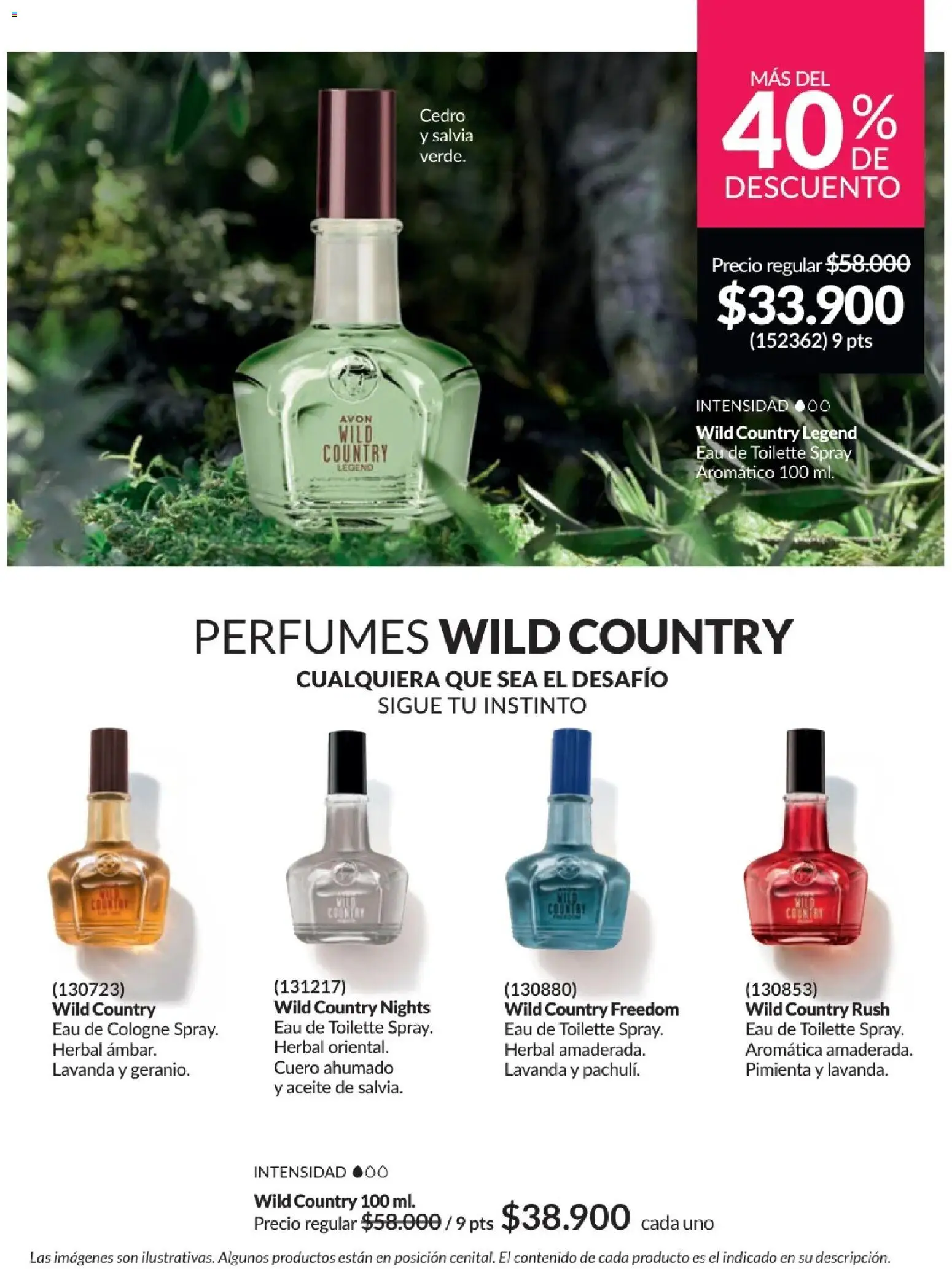 Avon revista - valida desde el 01.12.2025 | Página: 85 | Productos: Pimienta, Eau de toilette, Aceite