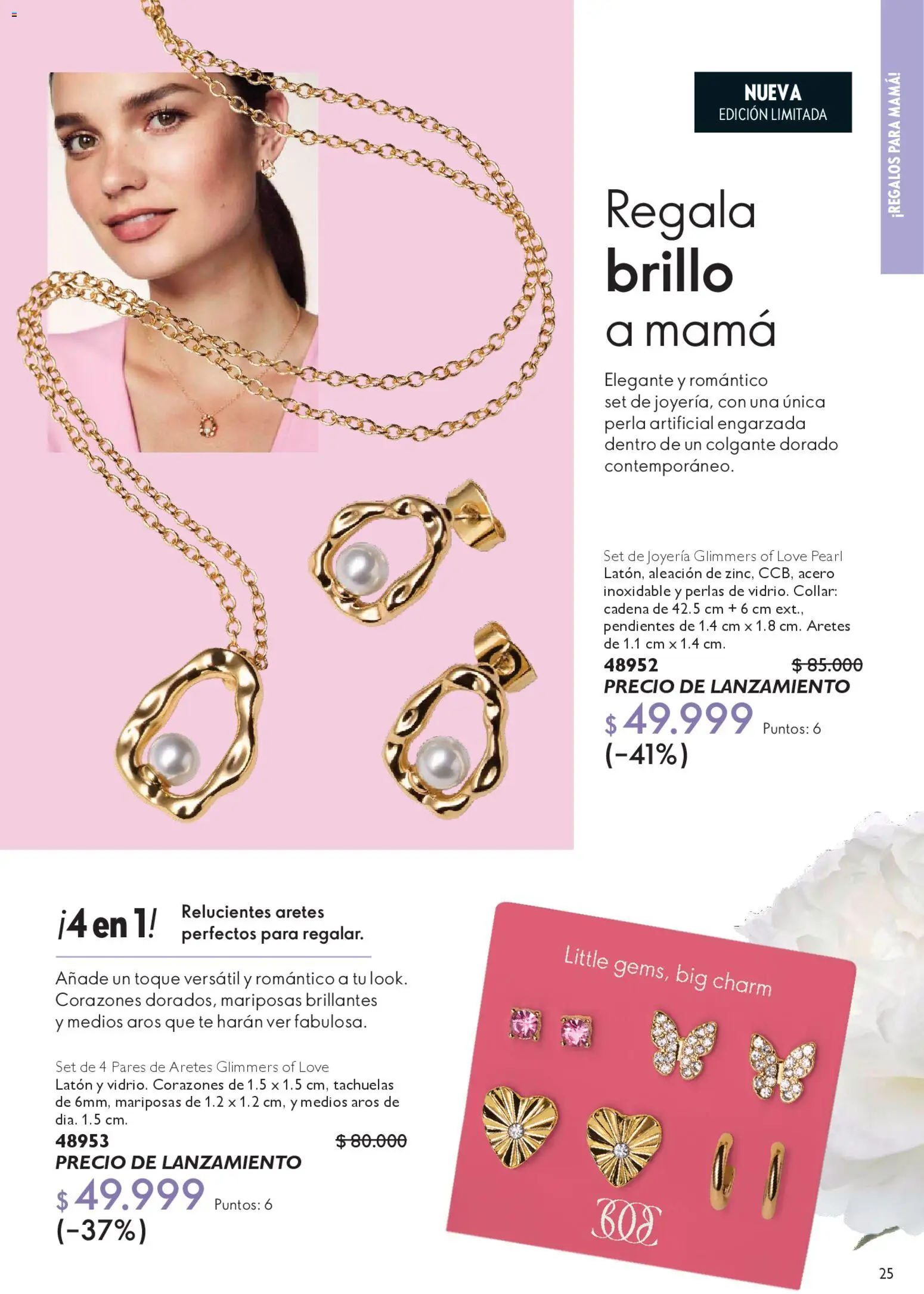 Oriflame revista - valida desde el 18.04.2026 | Página: 25 | Productos: Té, Brillo, Cadena, Collar