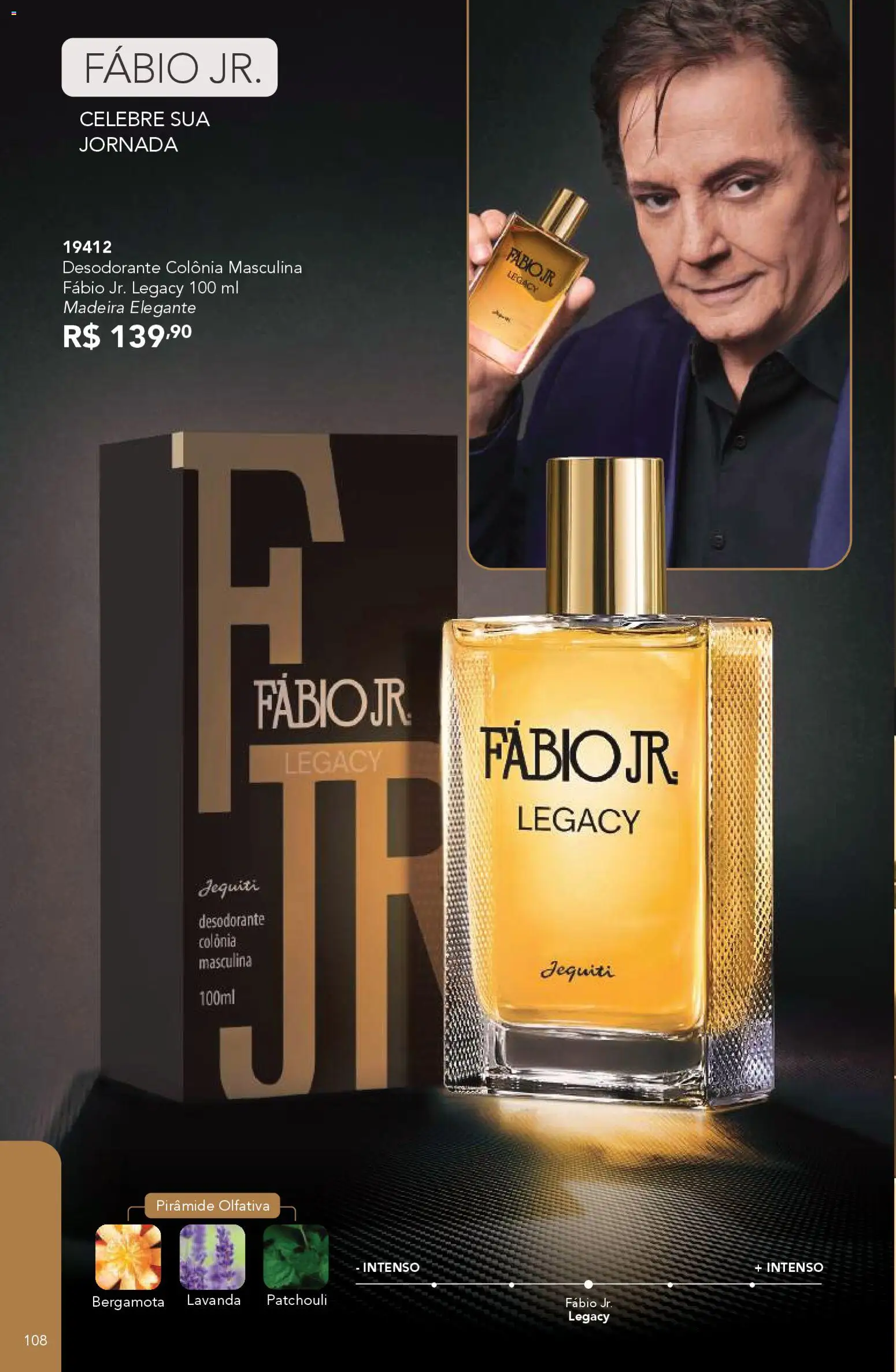 Jequiti Folheto - válido de 24.10.2025 | Página: 108 | Produtos: Bergamota, Desodorante