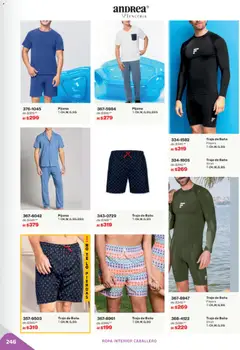Vista previa de Andrea catálogo Outlet, nuevo folleto de la tienda, válido en México a partir del 02.11.2025 | Página: 246 | Productos: Traje, Ropa, Traje de baño, Baño