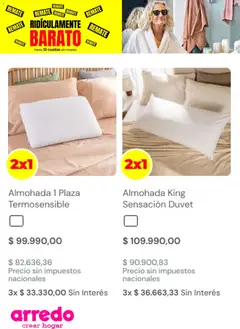Vista previa Arredo catálogo válido desde el 11.12.2025 | Página: 7 | Productos: Almohada
