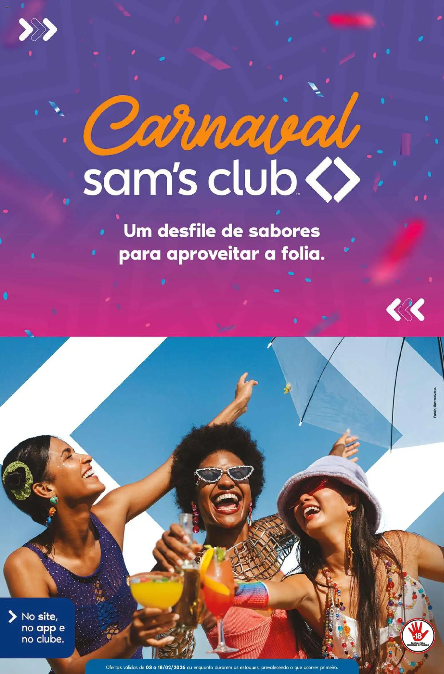 Sam's Club Folheto - válido de 03.02.2026 | Página: 1