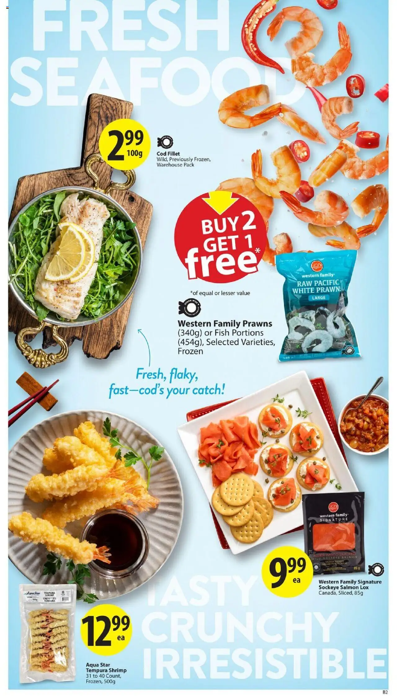 Save on foods flyer valid from 16.10.2025 | Page: 7 | Products: Fish