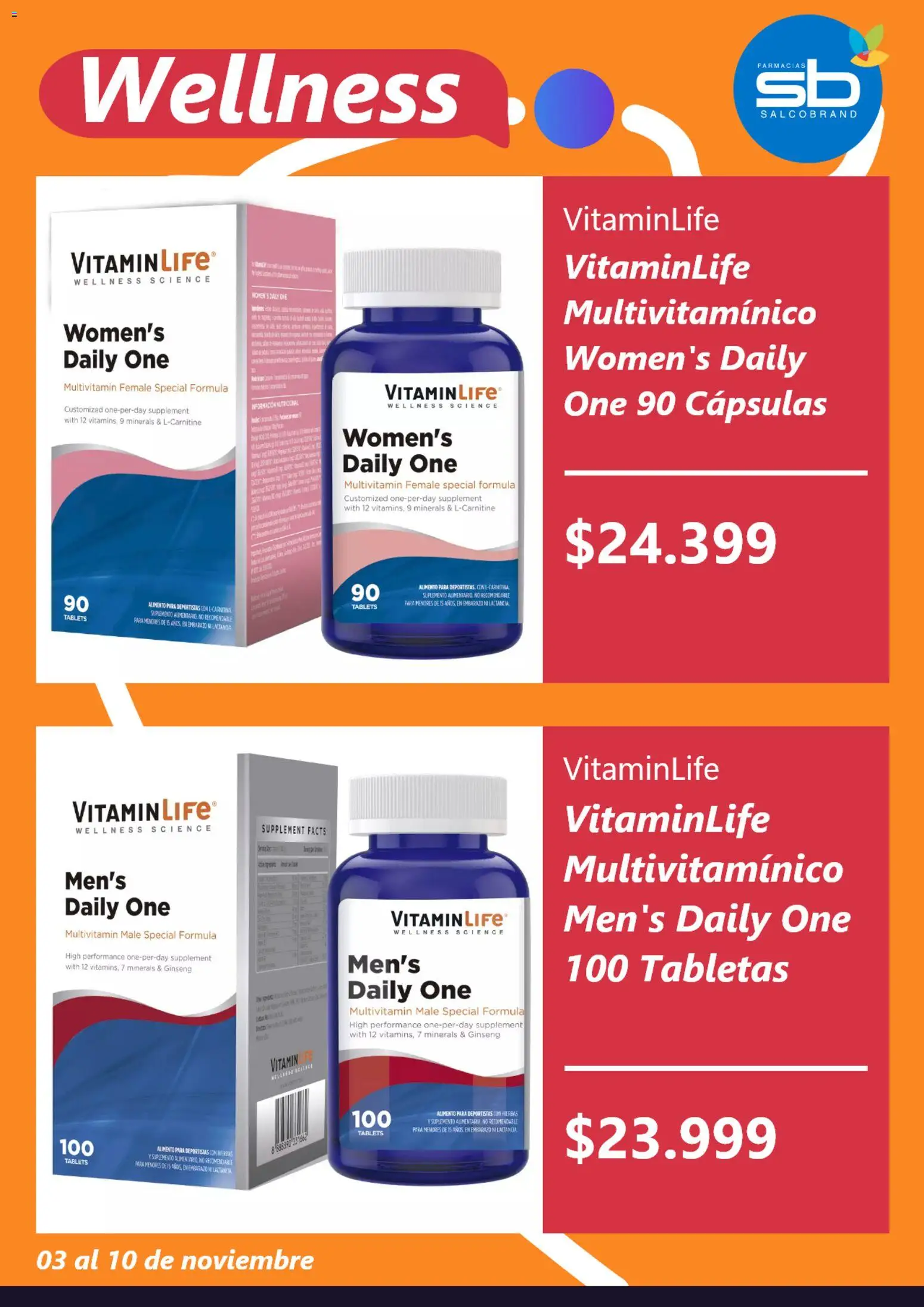Salcobrand ofertas  │ válido desde el 03.11.2025 | Página: 4
