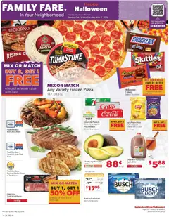 Preview of Family Fare weekly ads valid from 26.10.2025