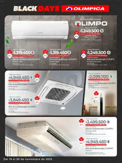Olímpica - Black Friday -  Vista previa de la revista de la tienda Olímpica valido desde el 19.11.2025 | Página: 10 | Productos: Aire acondicionado