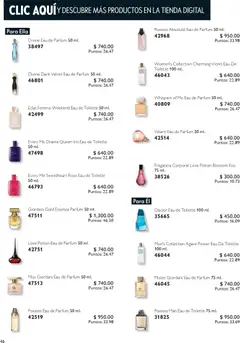 Vista previa de Oriflame campaña 2 2026, nuevo folleto de la tienda, válido en México a partir del 24.01.2026 | Página: 46 | Productos: Fragancia, Eau de toilette