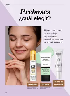 Vista previa de Chedraui folleto Vive Bella, nuevo folleto de la tienda, válido en México a partir del 24.10.2025 | Página: 36 | Productos: Iluminador, Atenuador, Té, Corrector