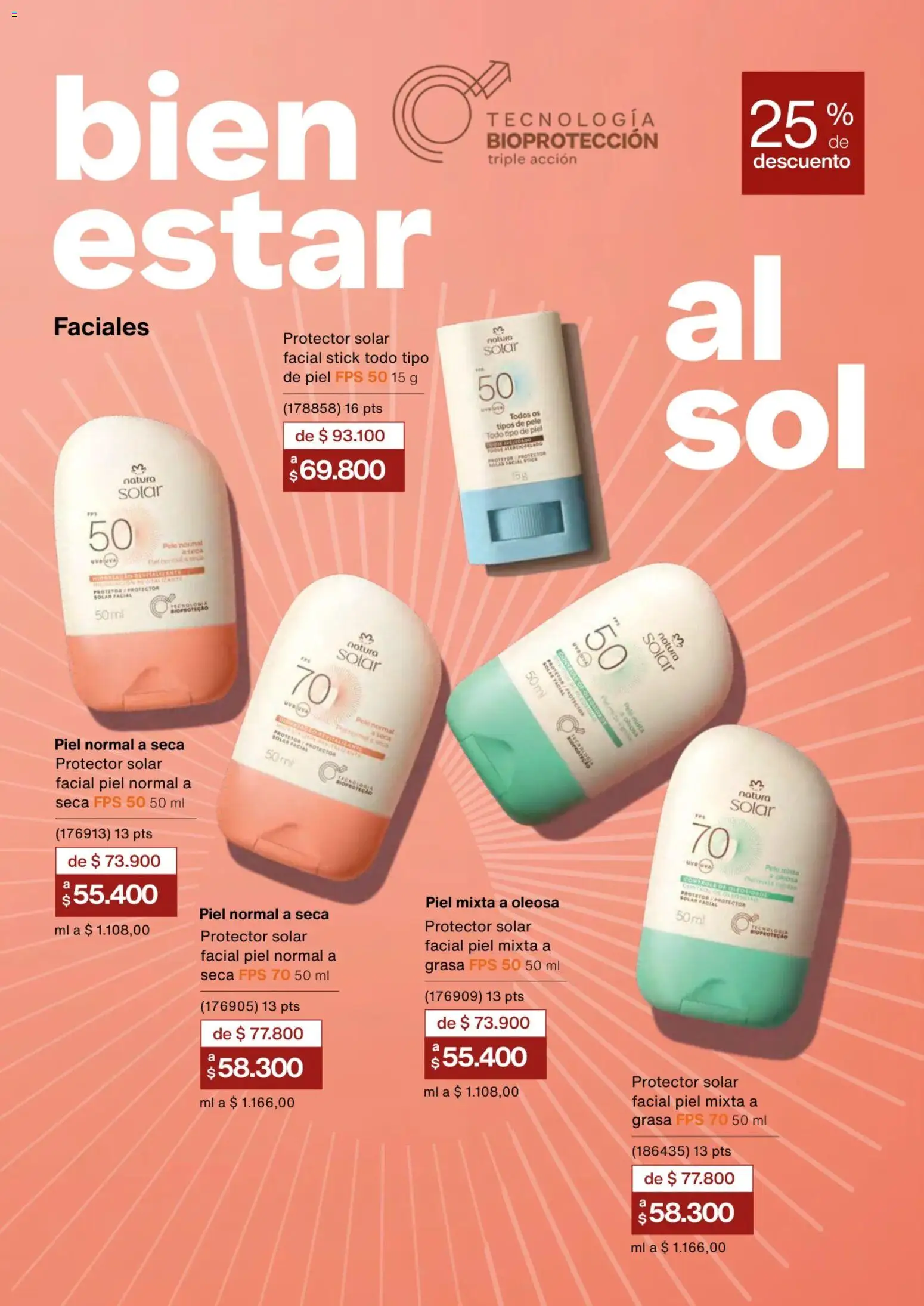 Natura revista - valida desde el 02.01.2026 | Página: 119 | Productos: Protector solar
