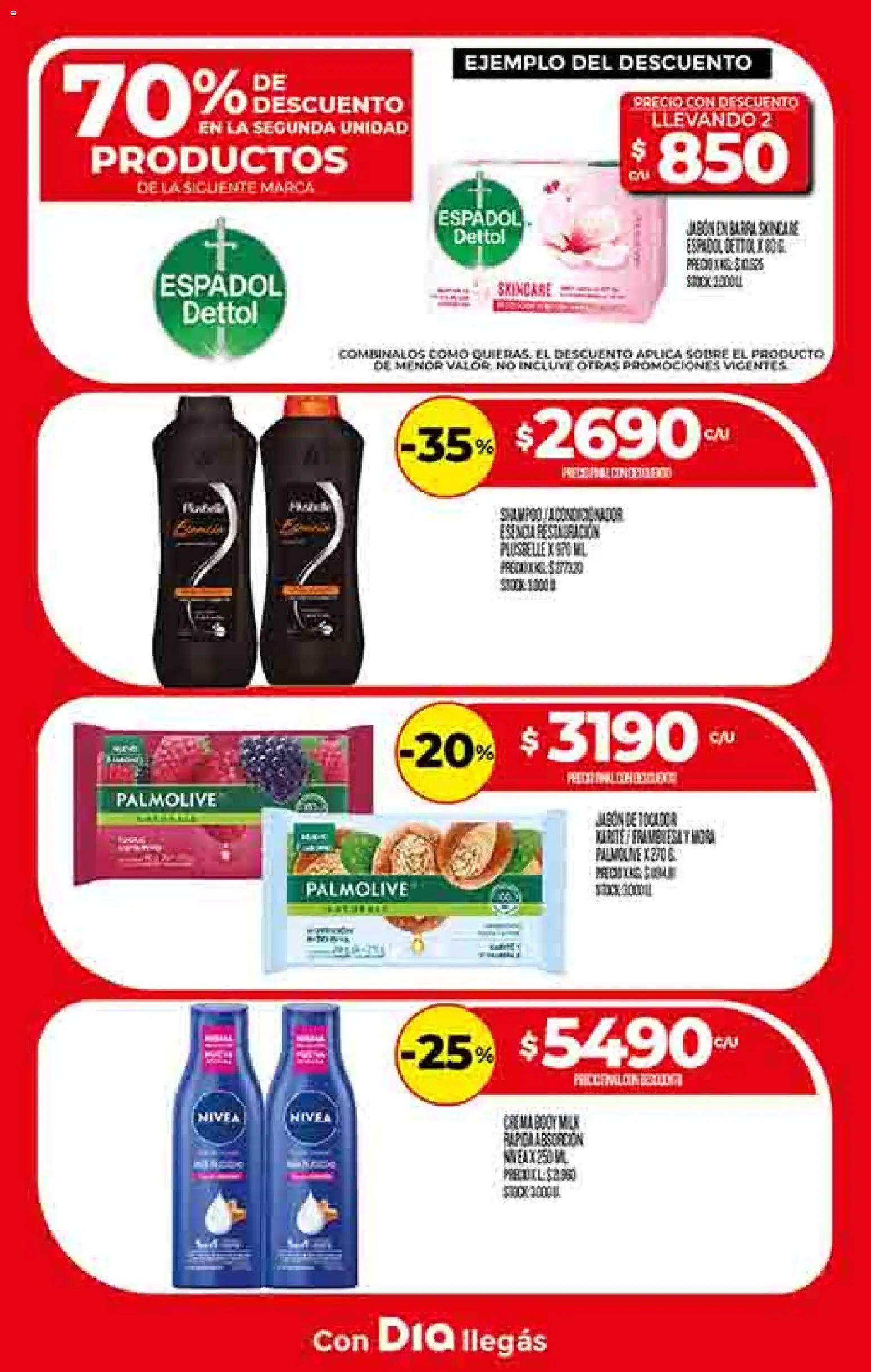 Dia - Ofertas - Salta y Jujuy │ válido desde el 05.11.2025 | Página: 18 | Productos: Sobre, Shampoo, Acondicionador, Crema