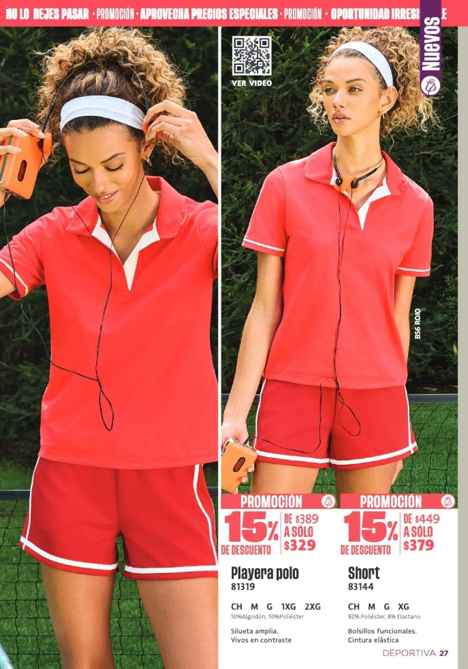 Nuevas ofertas de Ilusión válidas en toda la República Mexicana desde el 01.02.2026. ¡Encuentra las mejores ofertas en Ilusión catálogo Primavera! | Página: 29 | Productos: Playera, Short, Video