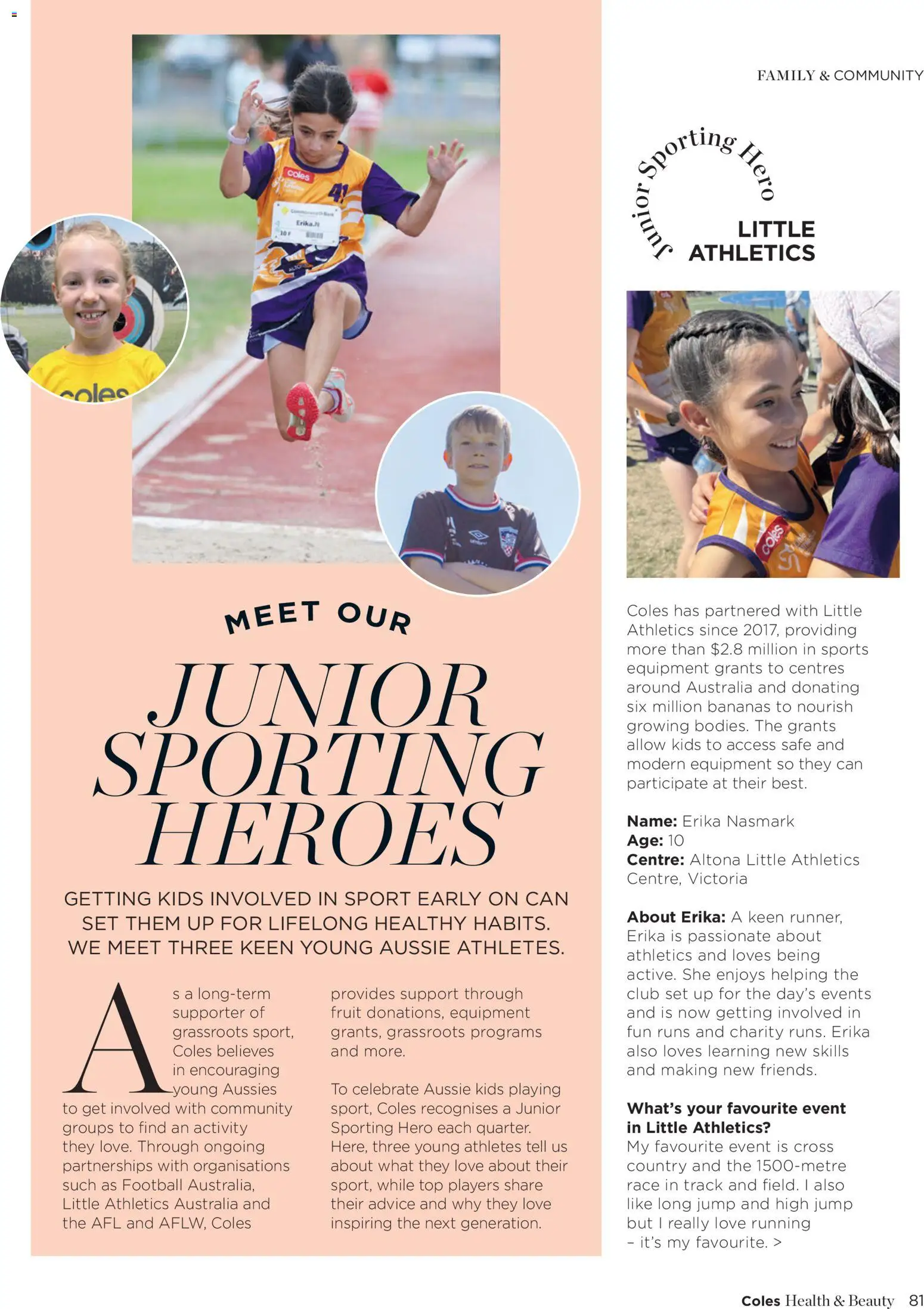 Coles catalogue - valid from 06.01.2026 | Page: 81 | Products: Bananas, Safe