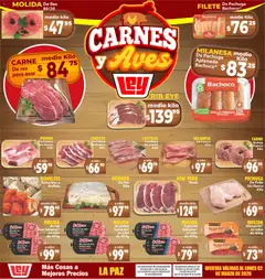 Vista previa de Casa Ley folleto Carnes y Aves, nuevo folleto de la tienda, válido en México a partir del 28.02.2026