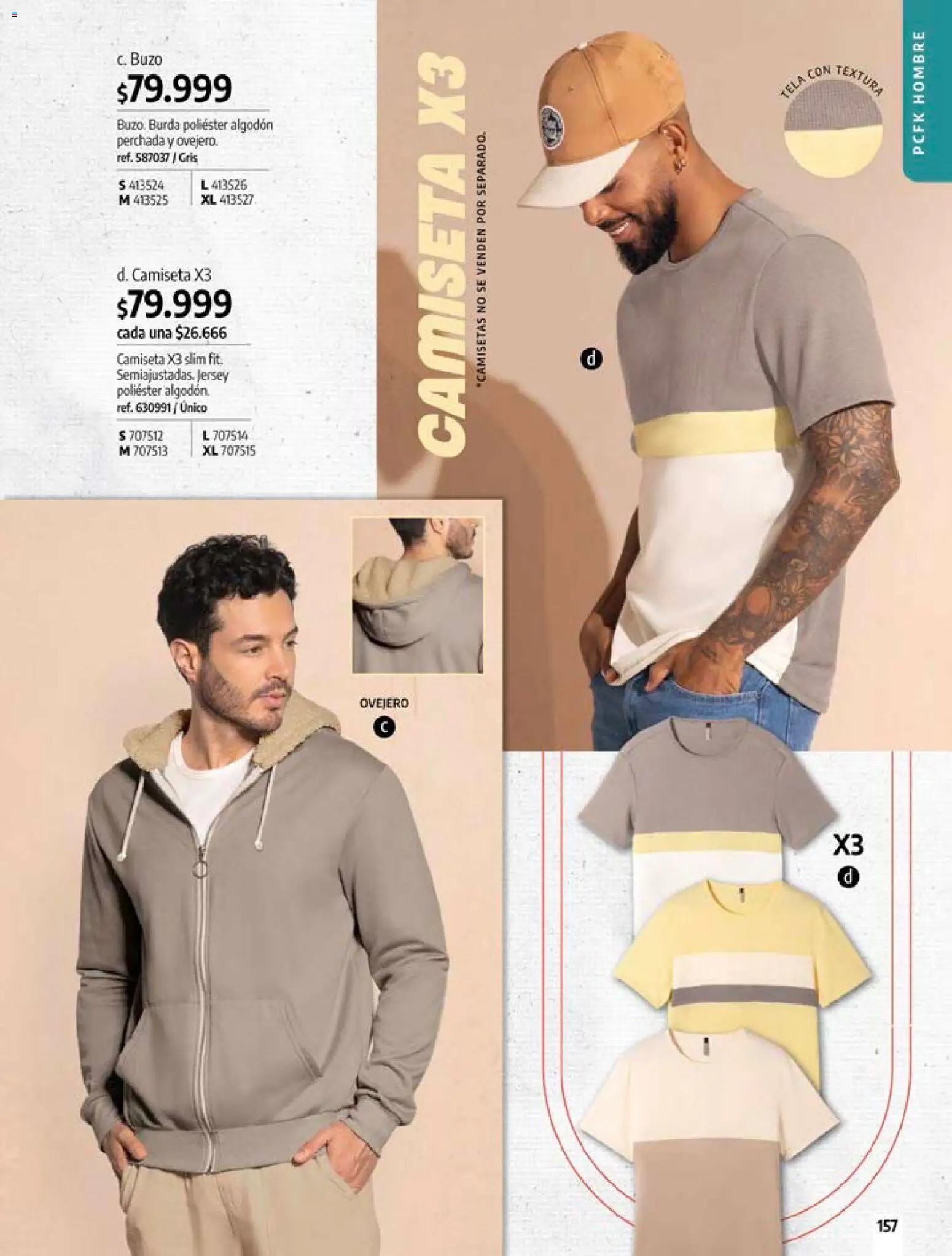 Pacifika revista - valida desde el 24.04.2026 | Página: 157 | Productos: Algodón, Buzo, Camiseta