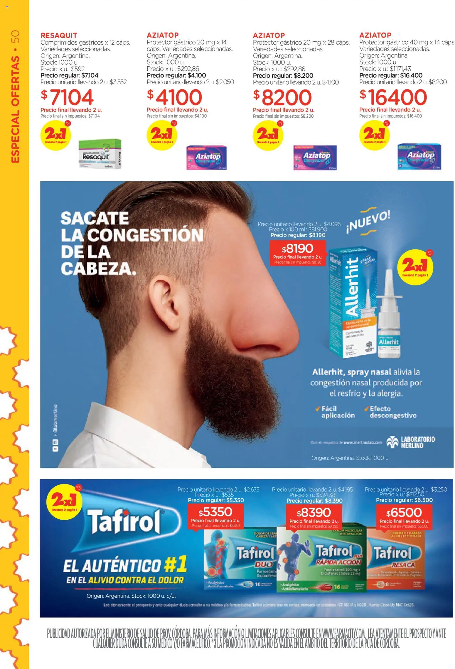 Farmacity catálogo │ válido desde el 03.03.2026 | Página: 50 | Productos: Fuente