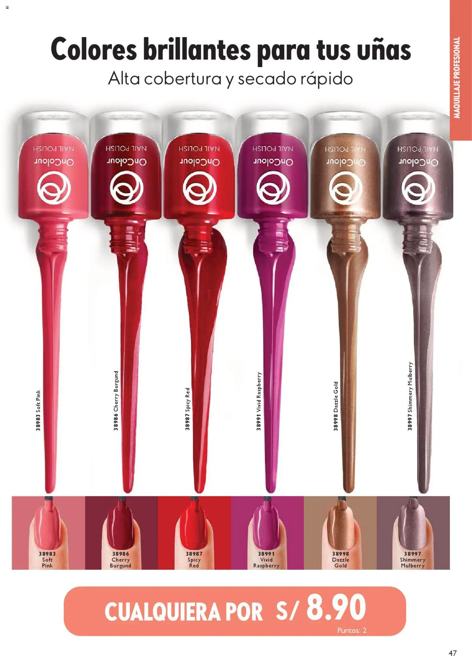 Catálogo Oriflame válido desde 18.04.2026 | Página: 47 | Productos: Maquillaje