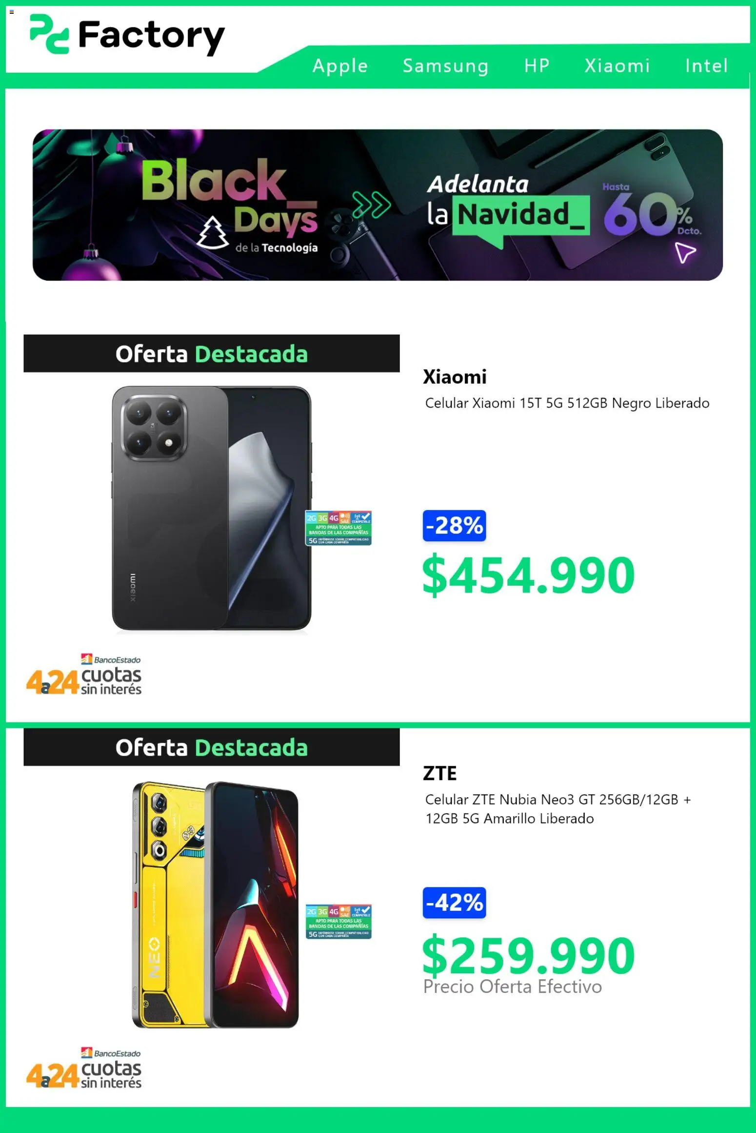 Black Friday PC Factory │ válido desde el 26.11.2025 | Página: 5