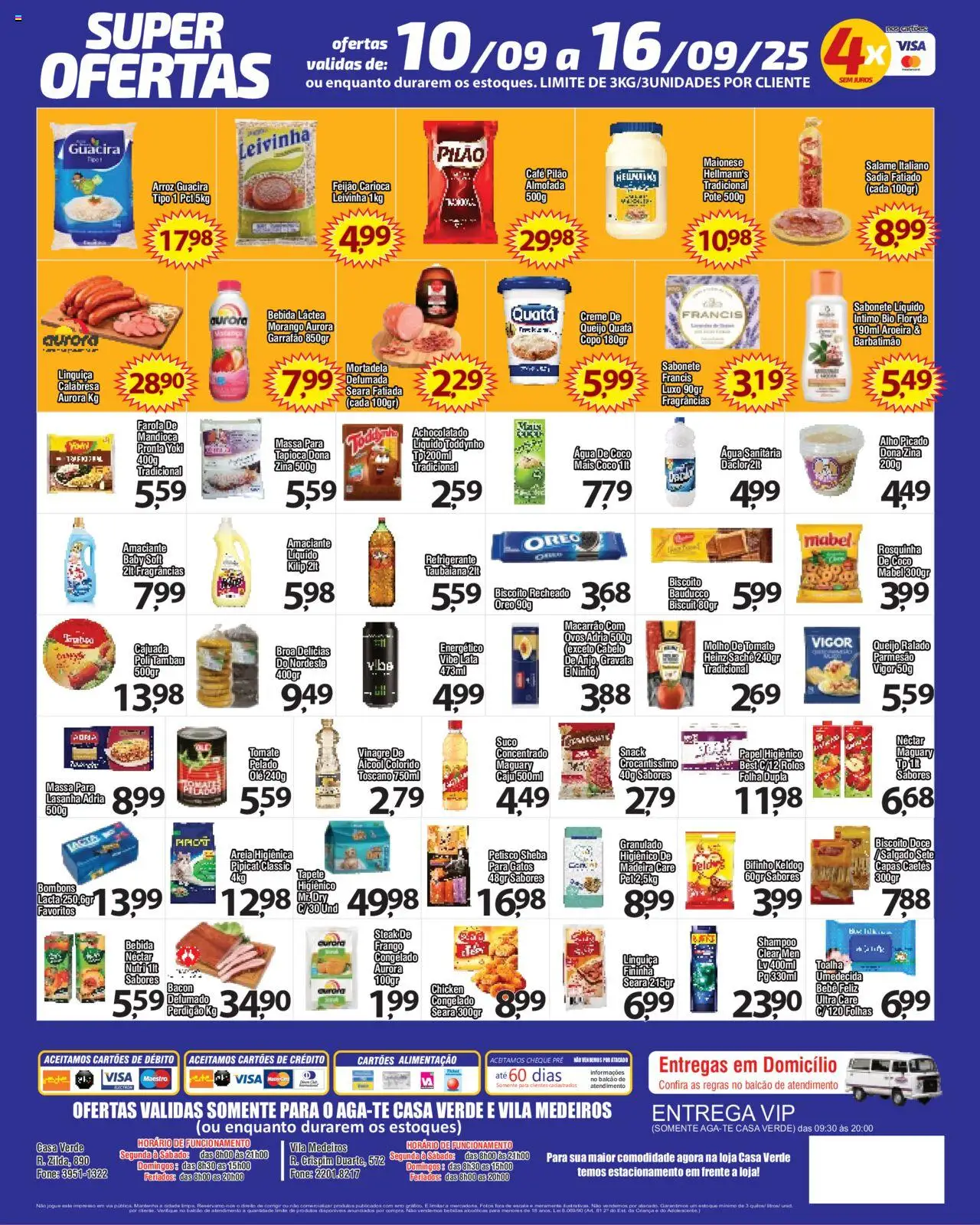 Rede Plus Supermercados Folheto - válido de 10.09.2025 | Página: 2 | Produtos: Feijão, Lasanha, Café pilão, Farofa