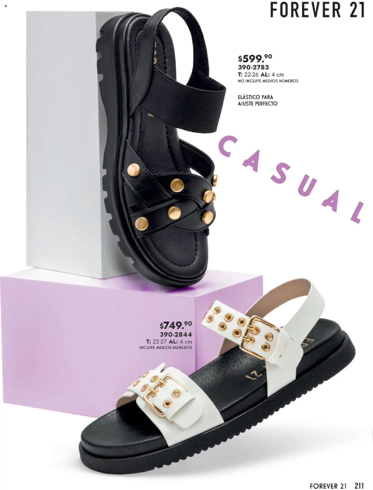 Nuevas ofertas de Andrea válidas en toda la República Mexicana desde el 25.01.2026. ¡Encuentra las mejores ofertas en Andrea catálogo Calzado Dama! | Página: 211