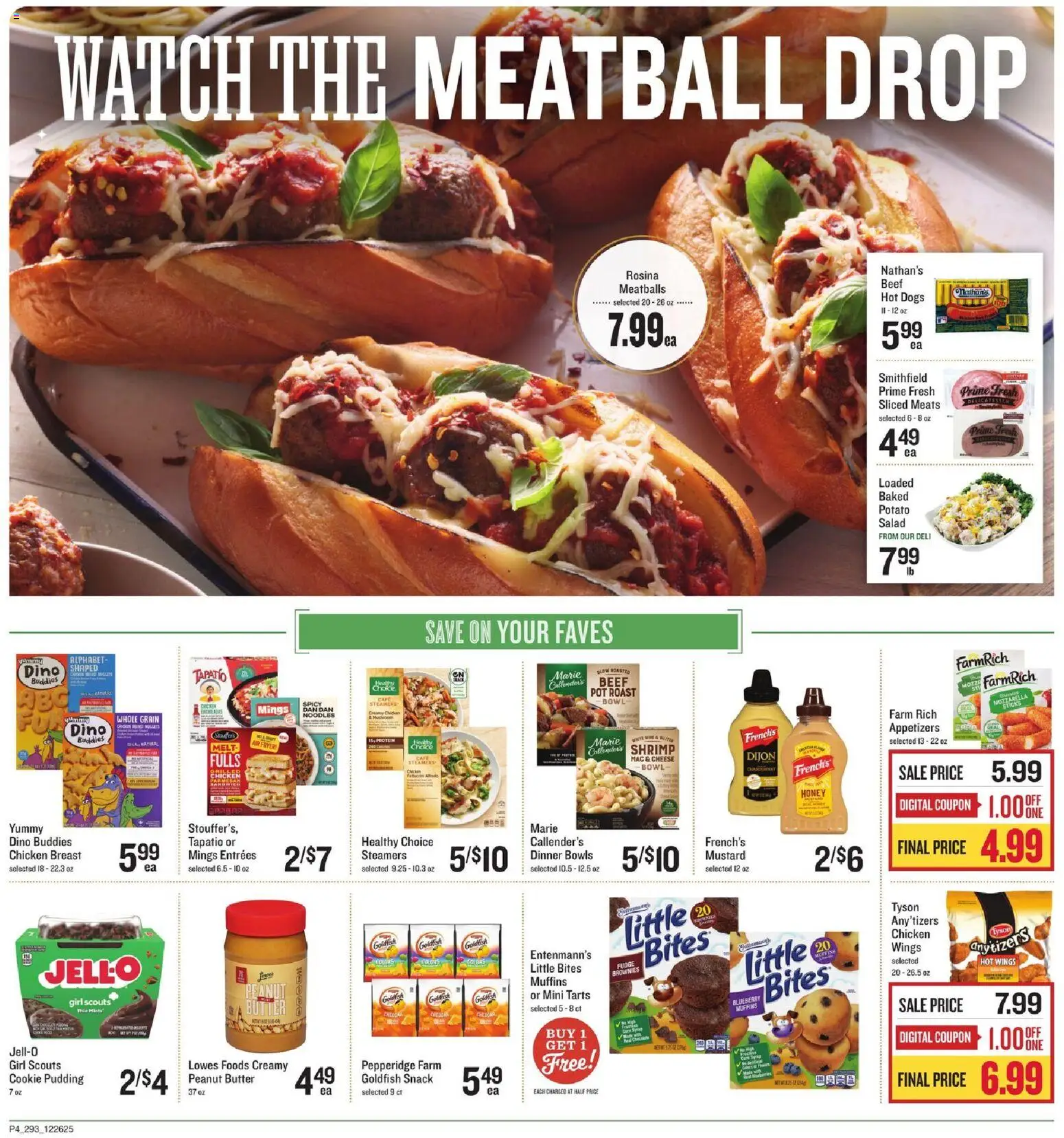 Lowes Foods Weekly Ad - SC - valid from 26.12.2025 | Page: 5 | Products: Fryer, Salad, Watch, Hot Dogs