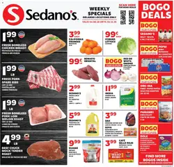 Preview of Sedano's weekly ads valid from 08.04.2026