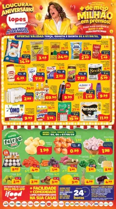 Lopes Supermercados - Ofertas da semana - Pré-Visualização do folheto da loja Lopes Supermercados, válido de 05.08.2025