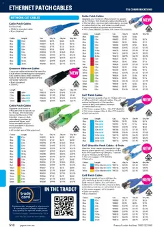 Preview of Jaycar Engineering & Scientific Catalogue 2025/2026  - valid from 09.07.2025 | Page: 510 | Products: Computer, Cable