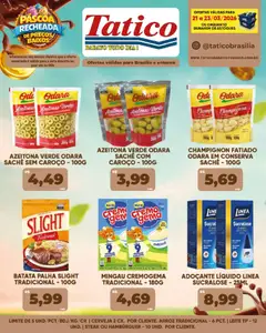 Tatico - Ofertas da semana - Pré-Visualização do folheto da loja Tatico, válido de 24.03.2026 | Página: 18 | Produtos: Cogumelo, Leite, Cerveja, Batata palha