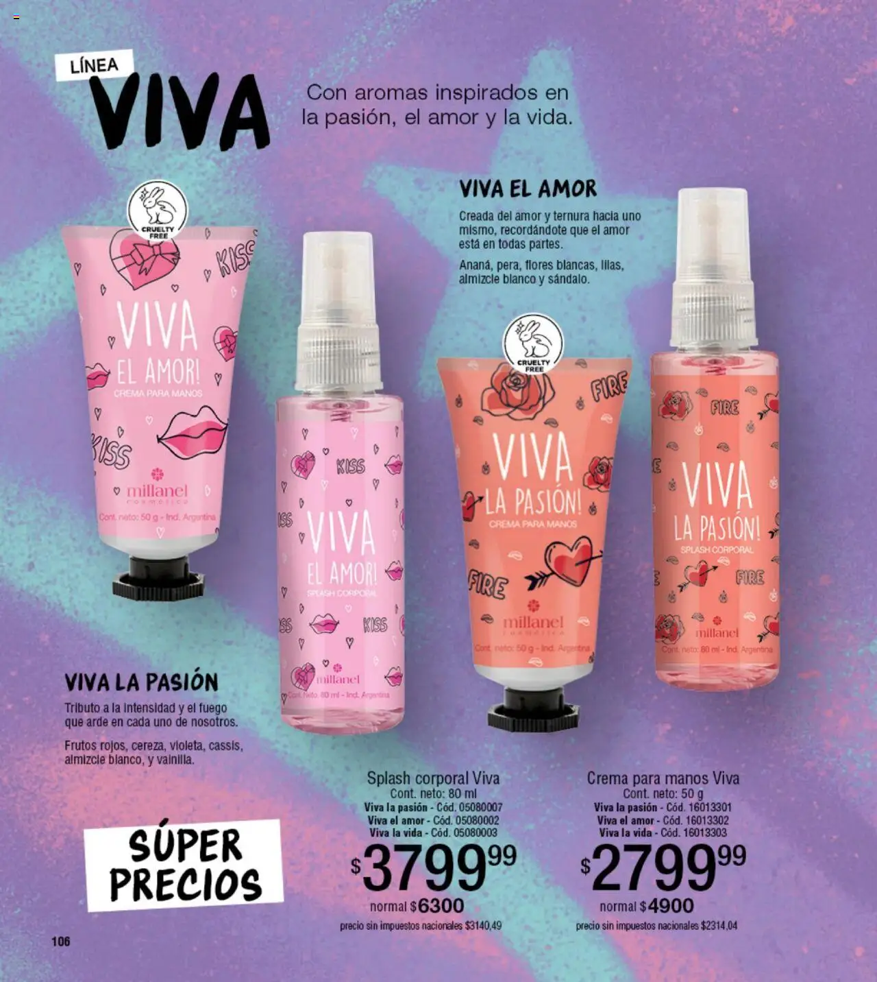 Millanel - Catálogo │ válido desde el 20.10.2025 | Página: 106 | Productos: Crema