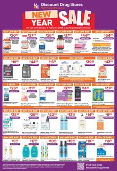 Preview of Discount Drug Stores - New Year Sale - valid from 08.01.2026