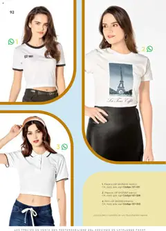 Vista previa de SC Pakar Catálogo Ropa y Accesorios, nuevo folleto de la tienda, válido en México a partir del 24.07.2025 | Página: 92 | Productos: Playera
