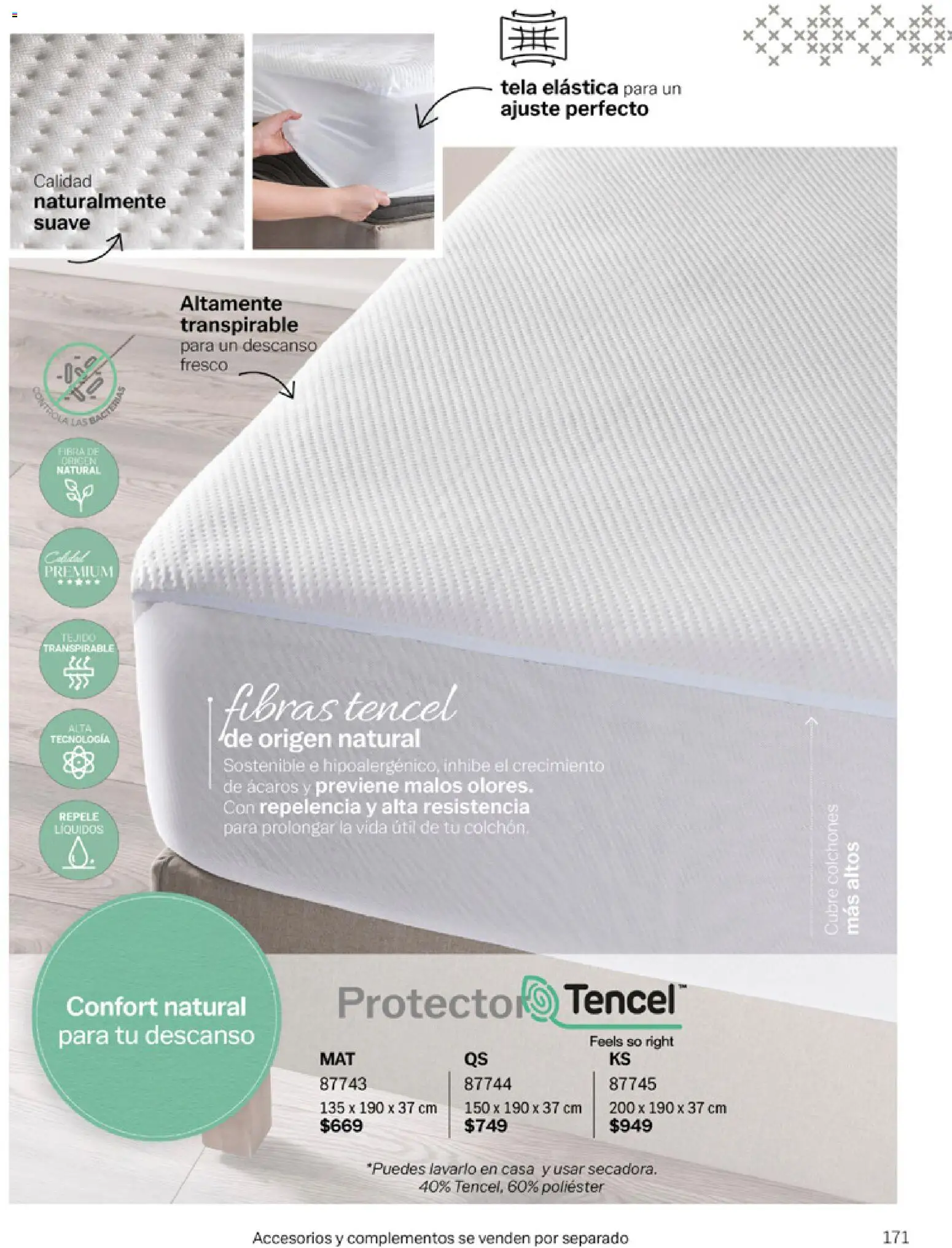 Nuevas ofertas de Vianney válidas en toda la República Mexicana desde el 06.03.2026. ¡Encuentra las mejores ofertas en Vianney catálogo Tu hogar, nuestra pasión! | Página: 173