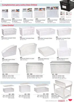 Vista previa Colombraro catálogo válido desde el 26.01.2026 | Página: 9 | Productos: Organizador, Canasta