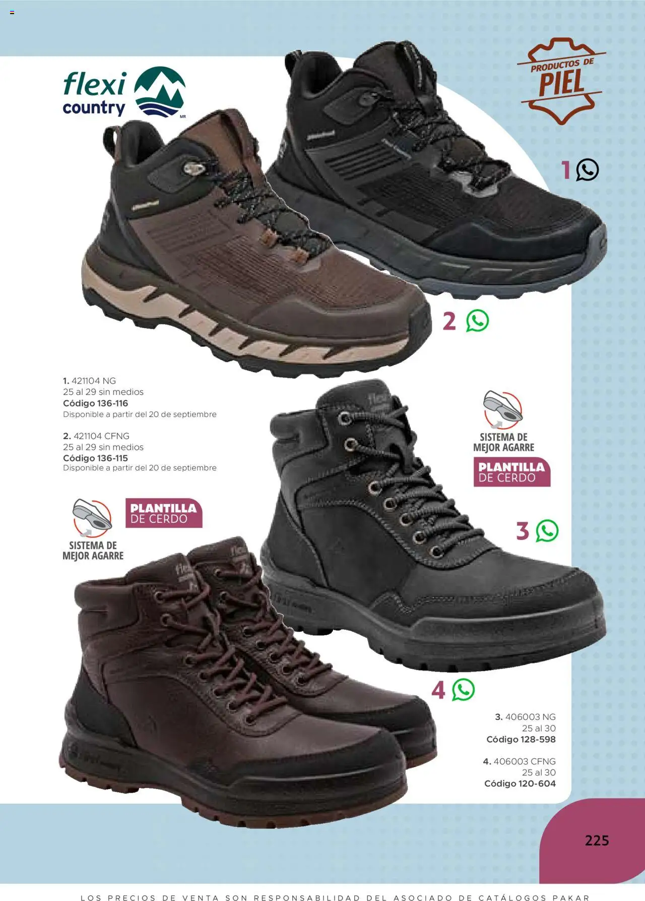 Nuevas ofertas de SC Pakar válidas en toda la República Mexicana desde el 24.07.2025. ¡Encuentra las mejores ofertas en SC Pakar - Catálogo Hombre otoño / invierno! | Página: 225 | Productos: Cerdo