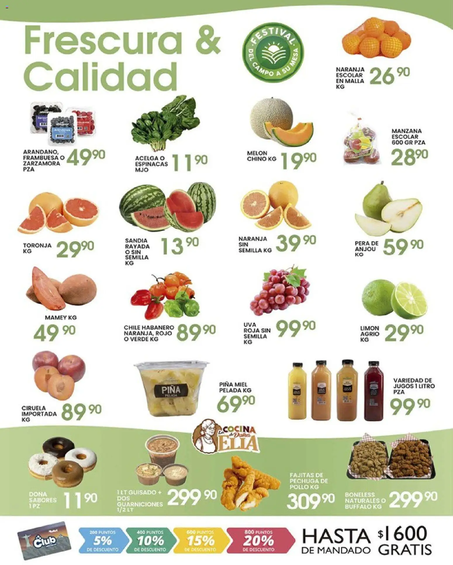 Nuevas ofertas de Alsuper válidas en toda la República Mexicana desde el 28.04.2026. ¡Encuentra las mejores ofertas en Alsuper folleto Torreon! | Página: 2 | Productos: Pollo, Pera, Manzana, Limón