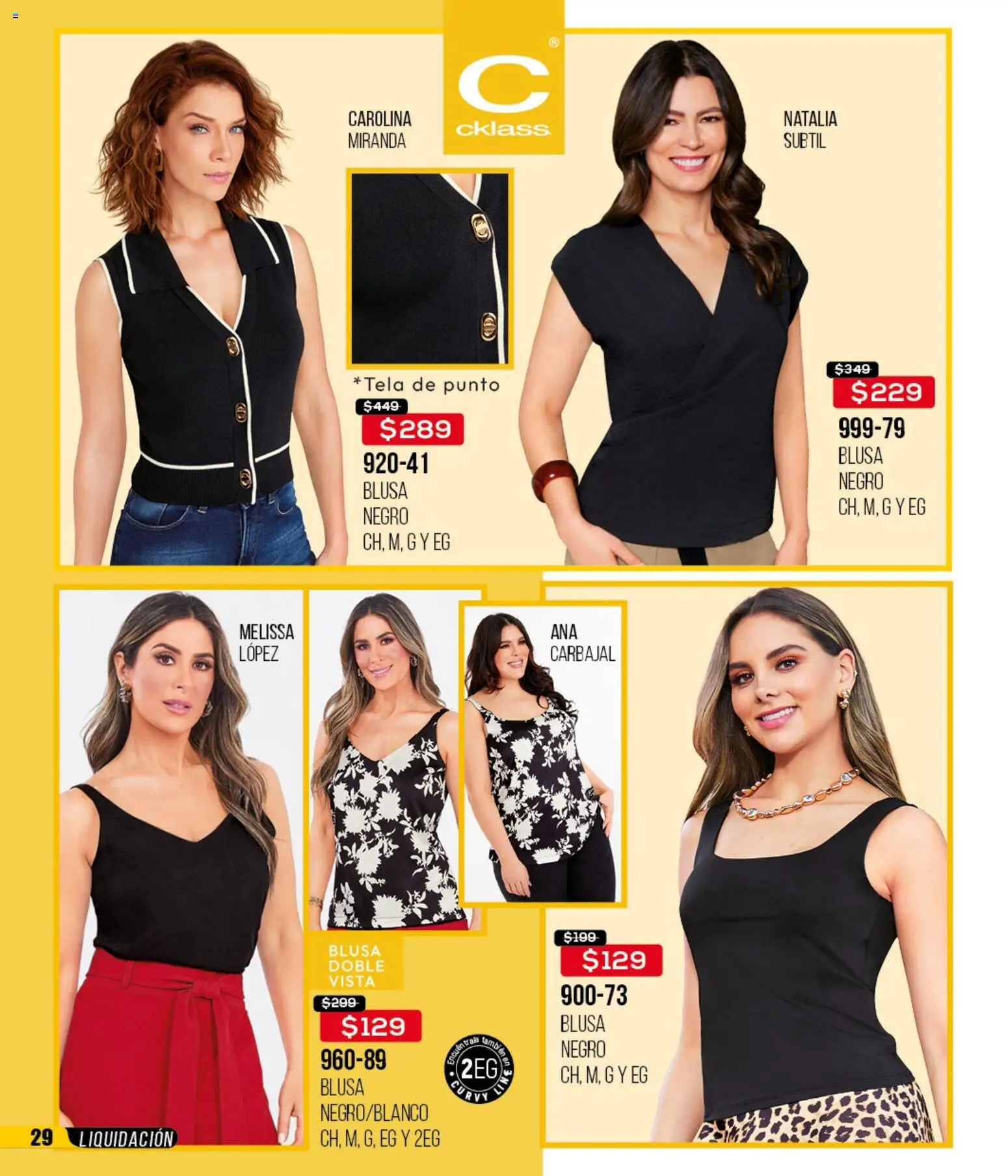 Nuevas ofertas de Cklass válidas en toda la República Mexicana desde el 18.03.2026. ¡Encuentra las mejores ofertas en Cklass catálogo Liquidación total calzado! | Página: 275 | Productos: Blusa