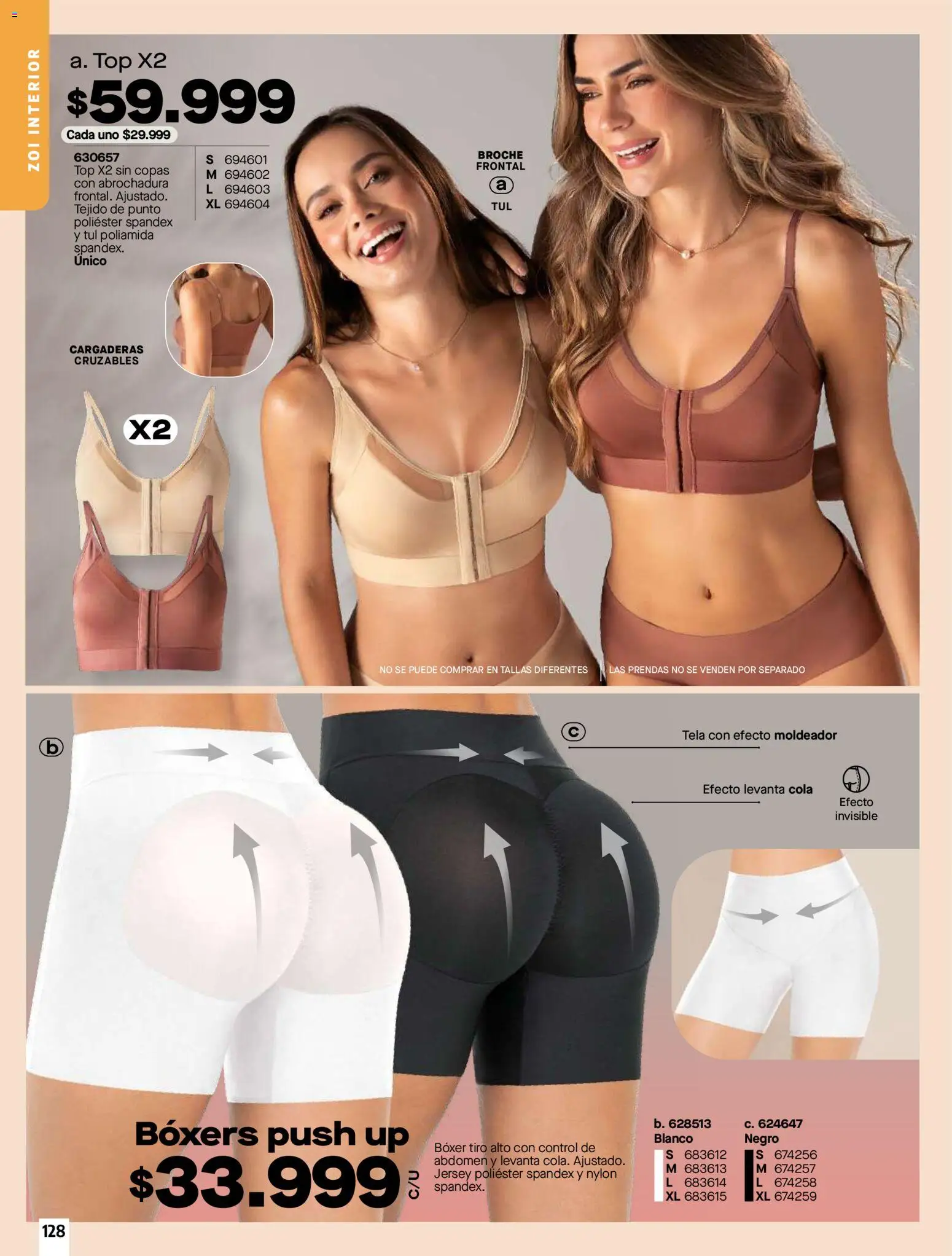 Carmel revista - valida desde el 01.06.2026 | Página: 128 | Productos: Boxers, Top