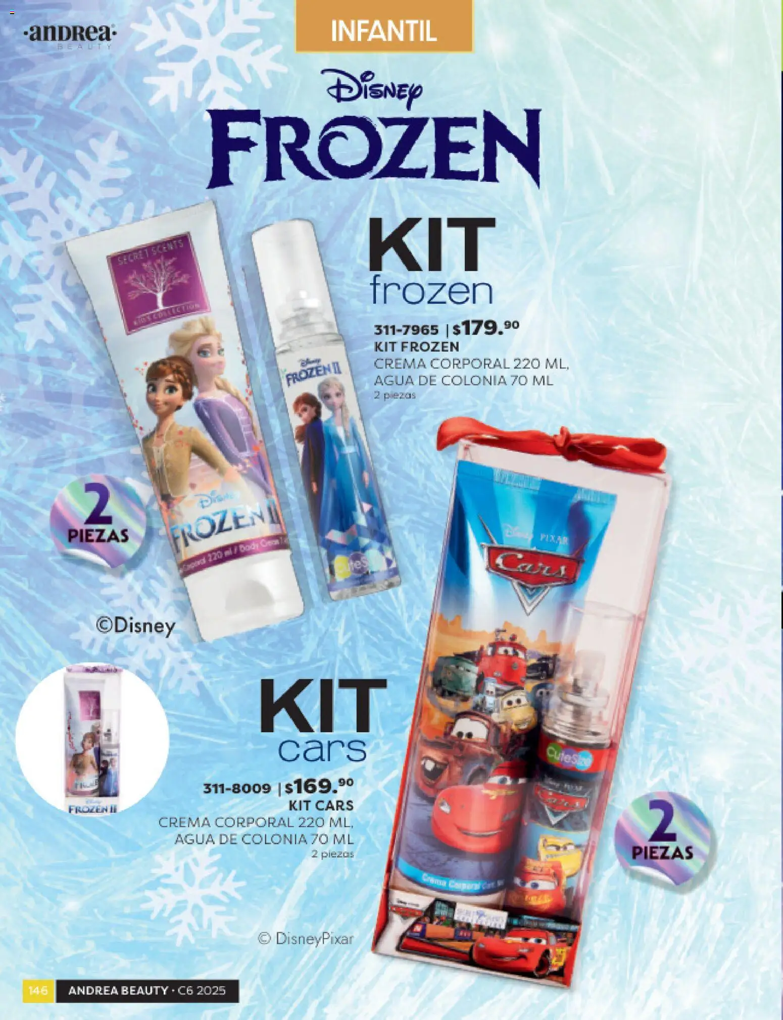 Nuevas ofertas de Andrea válidas en toda la República Mexicana desde el 31.10.2025. ¡Encuentra las mejores ofertas en Andrea catálogo Beauty! | Página: 146 | Productos: Crema, Agua, Body, Crema corporal