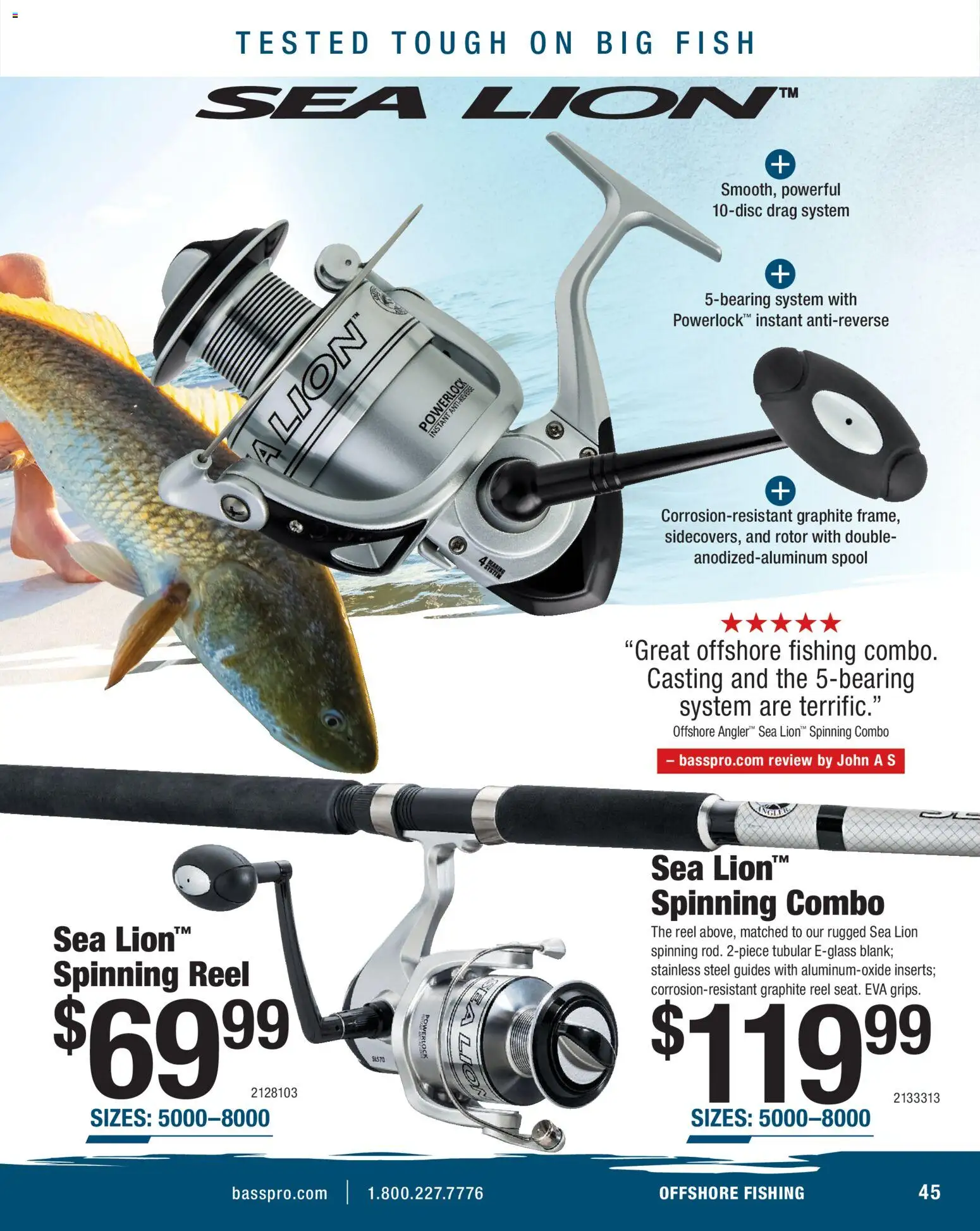 Cabela's Saltwater Specialist 26 - valid from 15.12.2025 | Page: 45 | Products: Fish