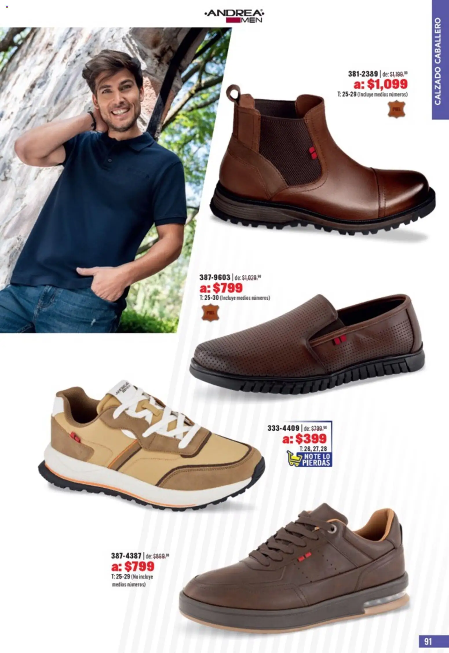 Nuevas ofertas de Andrea válidas en toda la República Mexicana desde el 05.04.2026. ¡Encuentra las mejores ofertas en Andrea catálogo Outlet! | Página: 91