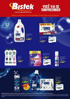 Bistek Supermercados - Ofertas Unilever  - Pré-Visualização do folheto da loja Bistek Supermercados, válido de 17.12.2025