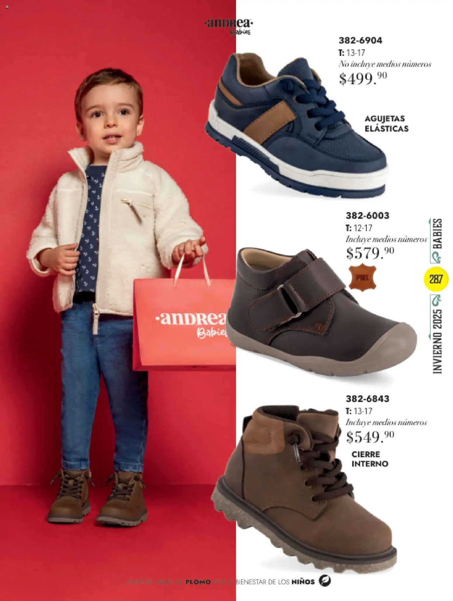 Nuevas ofertas de Andrea válidas en toda la República Mexicana desde el 26.11.2025. ¡Encuentra las mejores ofertas en Andrea catálogo Invierno! | Página: 287 | Productos: Zapatos