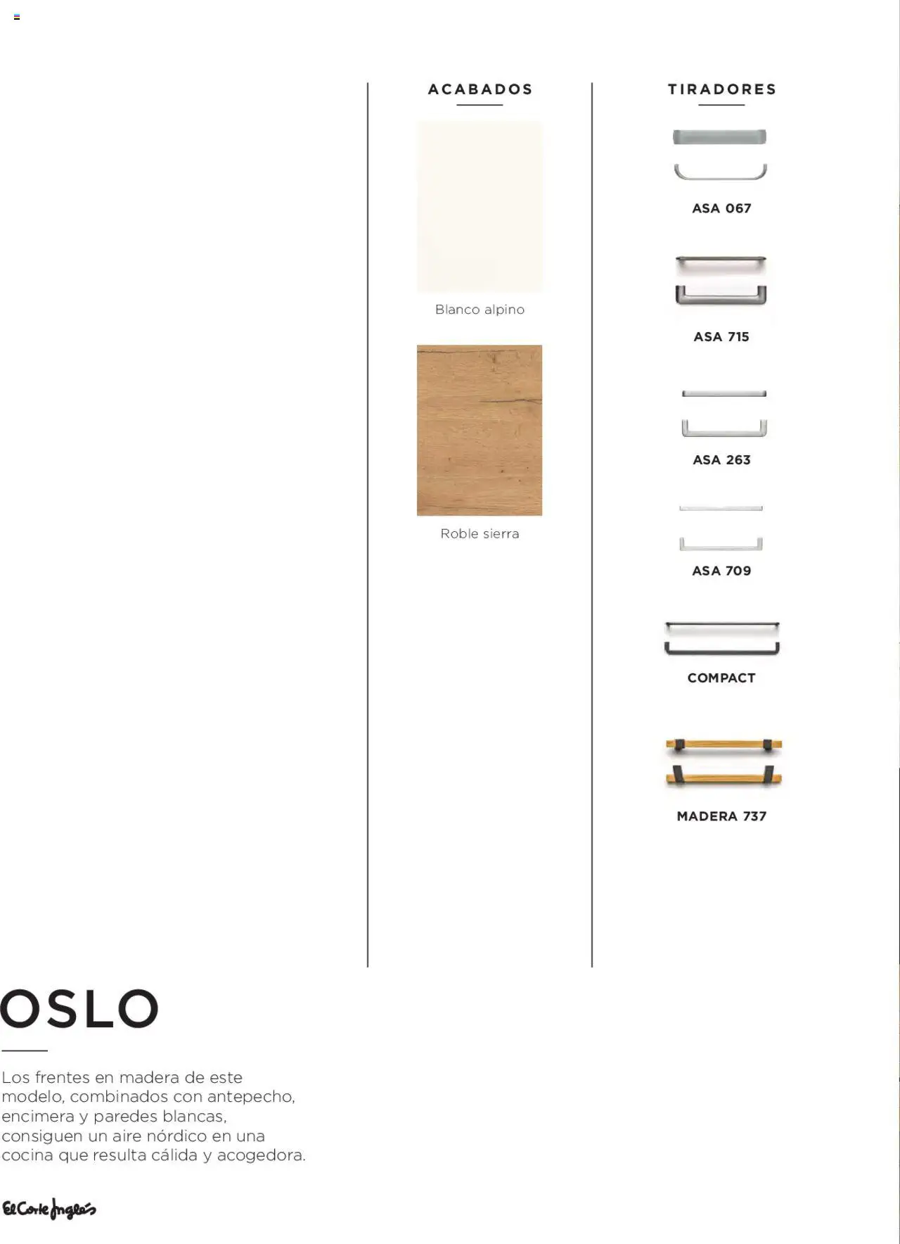 Nuevas ofertas de El Corte Inglés válidas en toda la República Mexicana desde el 23.06.2025. ¡Encuentra las mejores ofertas en El Corte Inglés catálogo Cocinas! | Página: 64 | Productos: Cocina, Sierra