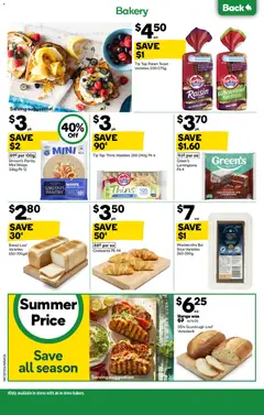 Preview of Weekly catalogue Woolworths 21/01 - valid from 21.01.2026 | Page: 26 | Products: Bread, Chocolate, Sugar, Bakery