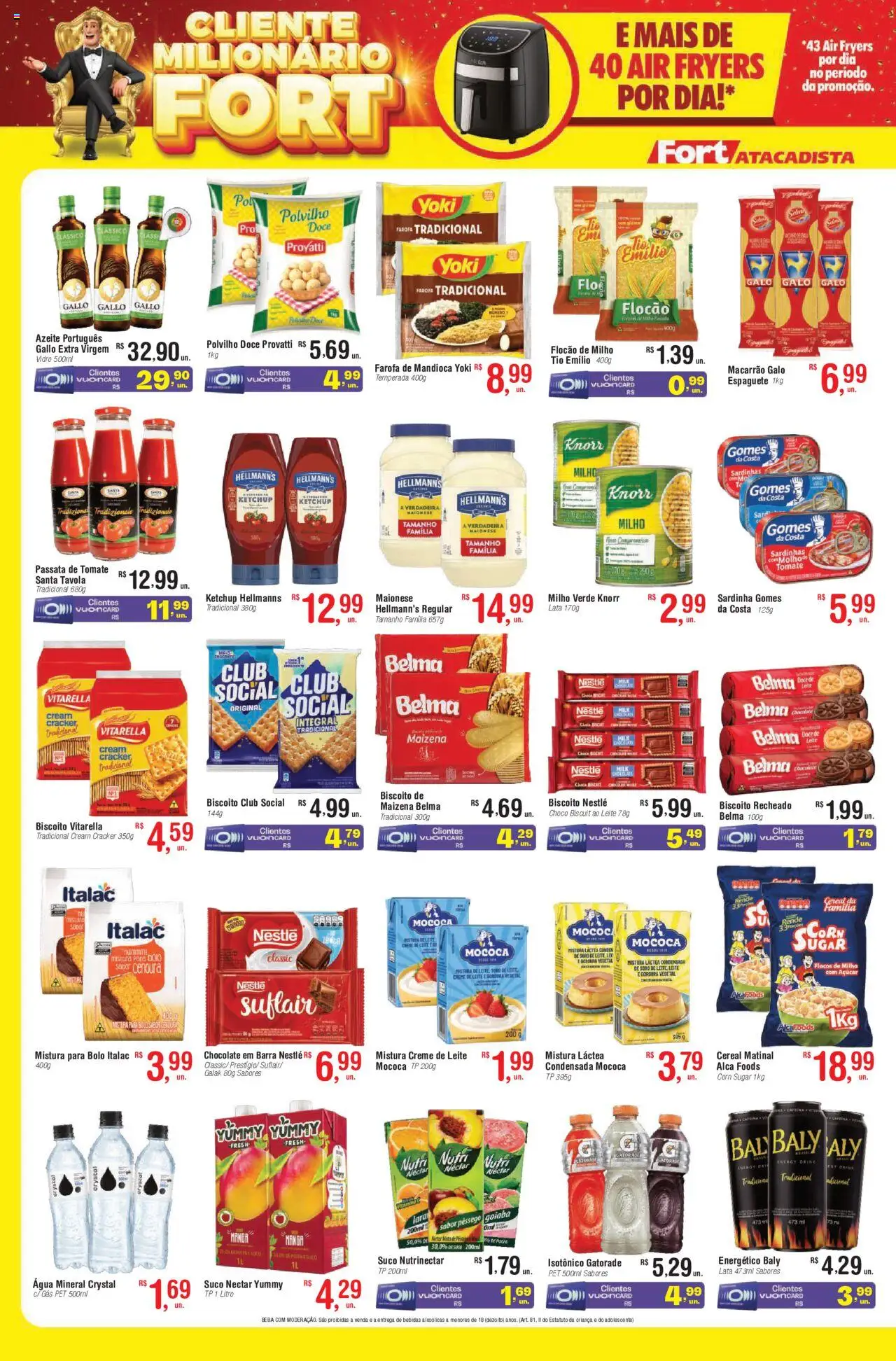 Fort Atacadista Folheto - válido de 28.07.2025 | Página: 2 | Produtos: Ketchup, Açúcar, Knorr, Sardinha