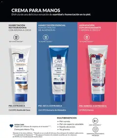Avon catálogo - Campaña C17/2025 -  Vista previa de la revista de la tienda Avon valido desde el 01.12.2025 | Página: 136 | Productos: Almendra, Almendras, Crema, Coco