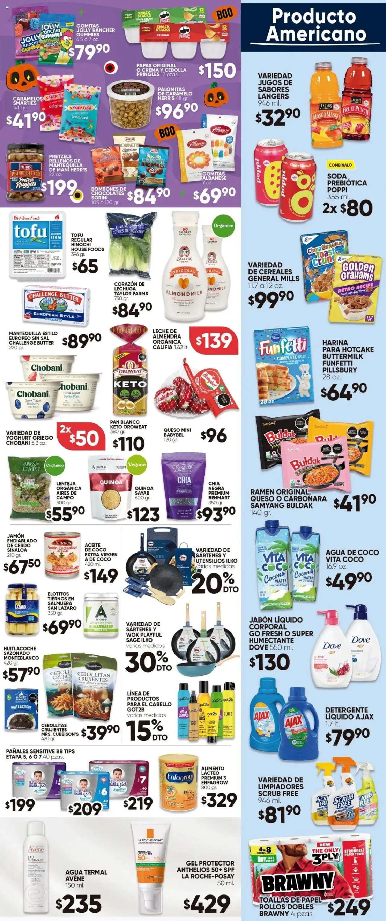 Nuevas ofertas de Calimax válidas en toda la República Mexicana desde el 10.10.2025. ¡Encuentra las mejores ofertas en Calimax - Folleto Calimax Plus! | Página: 3 | Productos: Bombones, Cebolla, Detergente, Harina