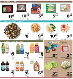 Preview of Weis weekly ads valid from 26.03.2026 | Page: 2 | Products: Cider, Beet, Cauliflower, 2人掛けソファ
