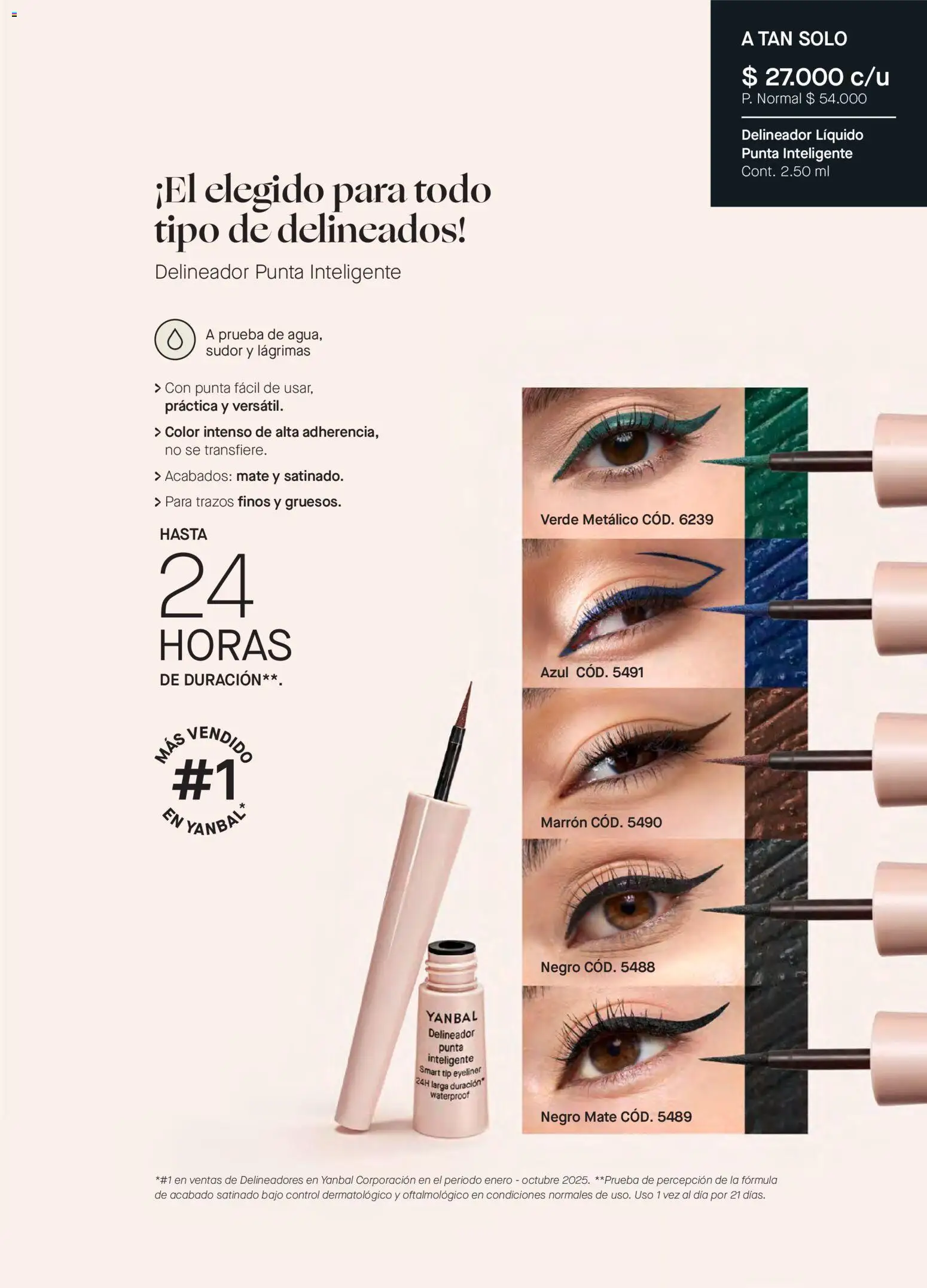 Yanbal revista - valida desde el 28.02.2026 | Página: 61 | Productos: Delineador